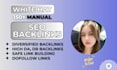 give high da backlinks white hat SEO with link building