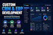 develop custom CRM or erp software for your business