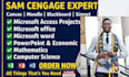 do your sam cengage microsoft office projects and any other projects,