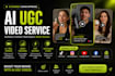 create an ai ugc social media ad
