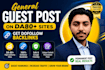 write and publish general guest post on high quality sites