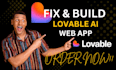 do lovable ai website lovable web app, lovable ai dev fix lovable