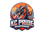 create graceful and fantastic dragon logo design