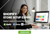 setup shopify pagefly judge me trustoo pop convert klaviyo pushowl website
