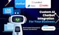 create ai chatbot automations on livechat, landbot, twilio, chatfuel, and tidio