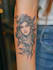 custom an abstract black tattoo design