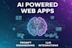 develop ai powered web apps, prompt engineering, llm integrations