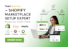 setup shopify marketplace simprosys etsy integration pinterest feedhub website