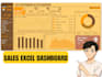 create sales report or dashboard in excel for your business