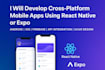 develop your mobile app with react native cli and expo