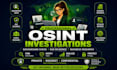 do background check private detective private investigation find someone osint