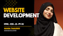 develop your website and do free QA