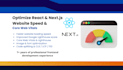 optimize react next js website performance