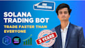 build a trading bot for solana dex platforms