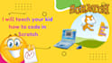 teach your kid how to code on scratch