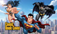 create a custom comic book cover