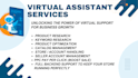 be your virtual asistant, amazon expert