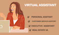 be your long term personal and reliable administrative virtual assistant