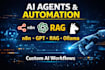 n8n ai agents, rag chatbot, ai automation, openclaw clawcbot, ai web app