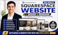 build squarespace website design and redesign squarespace, website development