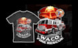 do custom t shirt firefighter logo design