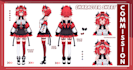 design character sheet or reference sheet for your character