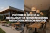 do ai 3d restaurant visualization gourmet kitchen culinary space using revit bim