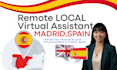 local virtual assistant in madrid, spain