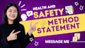 create an effective method statement, health, safety, ram, swms policy manual