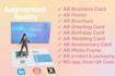 create web ar augmented reality business cards