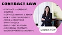 be your contract lawyer for contracts, agreements and legal documents