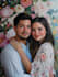 do romantic cute couple portrait
