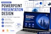 design powerpoint presentation and investor pitch deck