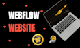 build a stunning webflow landing page that converts