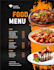 create an elegant canva restaurant menu or ghost kitchen menu