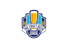 design stand out craft beer league logo