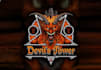 design stand out devils tower game logo