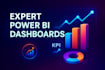create power bi dashboard for sales, business and data analysis