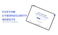 develop a cybersecurity consultant website using nextjs