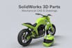 do professional solidworks 3d modeling and mechanical cad design
