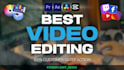 do professional and creative video editing for your content