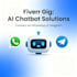 develop a custom whatsapp and telegram chatbot