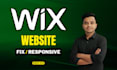 fix your wix website responsive and mobile layout issues