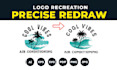 recreate your logo into a clean high quality vector file