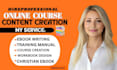 do online course content course creation course development course curriculum