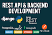 develop rest apis and web applications with python django