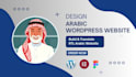 design and build an arabic wordpress website