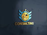 make outstanding notary, accounting, consultancy, business logo