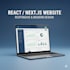 be your front end developer in react and nextjs