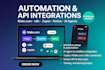 setup make com n8n ai agent automation zapier made notion api integration
